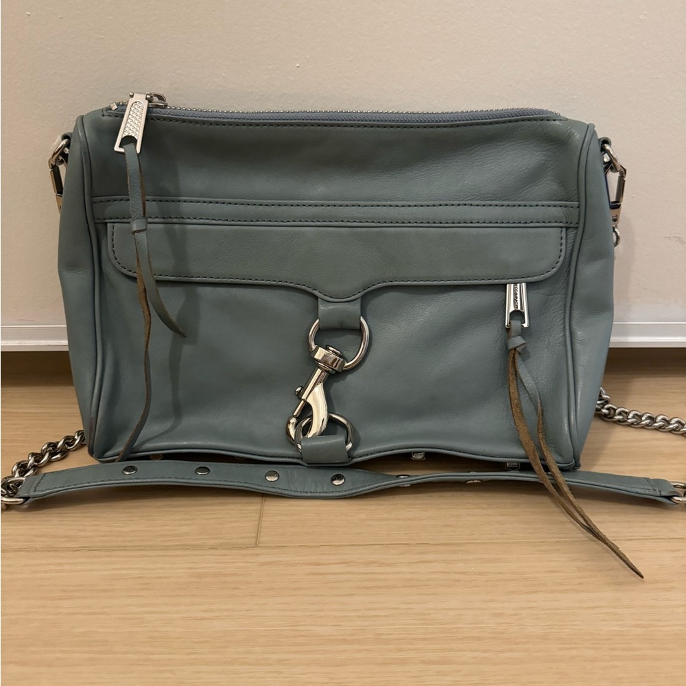 Rebecca Minkoff Large Mac Crossbody bag - blue